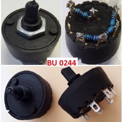 Переключатель режимов 8A, (6pin, 5 положений) XCK-230 для отпаривателя Supra SBS-166 BU0244