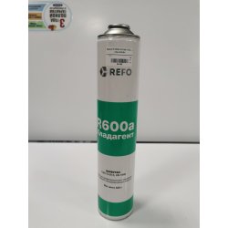 Изобутан R600а (0,850кг брутто, 0,420кг нетто) с клапаном шрёдера