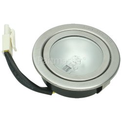 Светильник галогеновый YR-28B3 D=520/560мм нержавеющая сталь (FAR ALOG 12V 20W PUTIAN) вытяжки