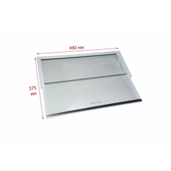Полка стеклянная складная в сборе из 2-х шт. с обрамлением,(Folding shelf assy lc) Haier CEF537ASG