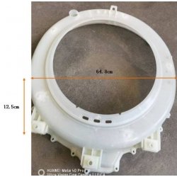 Полубак (передняя половина) СМ Haier HWD80-BP14959B HWD80-BP14959A