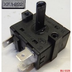 Переключатель XK1-222 250V 16A (3pin 4полож. 35x36x37mm шток 20мм) мини-печи Econ ECO-G3301MO BU0329