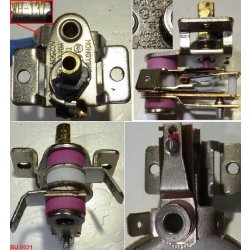 Терморегулятор 250V 16A WH-068 шток d6x13mm тип2 WH-137 для Мини-печей ECO-GP382..  BU0021