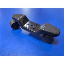 Колёсная опора с крепежом чёрная конвектора Thermex Gozy 1, Rolsen RCE