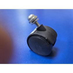 Колесо для масляного радиатора (черное) D40, штырь М6 ко всем маркам и моделям.