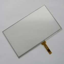 Touch screen (Тачскрин сенсорное стекло) Explay PN-975 5" (70*117мм) черный (оригинал)