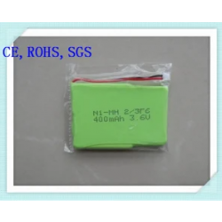 АКБ 2/3F6 400mAh 3.6V NI-MH для DECT телефона
