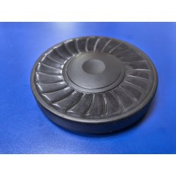 Колесо заднее D=159мм втулка крепления d=30мм пылесоса Daewoo RC6880RA цвет чёрный