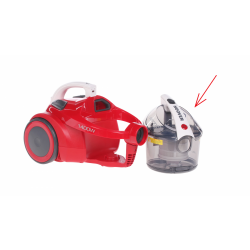 Контейнер-пылесборник циклон в с сборе с крышкой и ручкой пылесоса TSBE1401-019