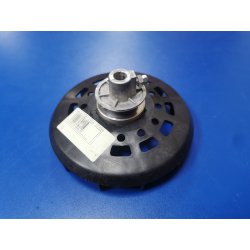 Шкив двигателя стирки СМ Krista KR-60/KR-55 с крыльчаткой охлаждения отверстие-D=11мм Шкив-D=49/24мм