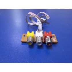 Плата AV входов KD-14/2115AV-1 телевизора Rubin 37M10-6