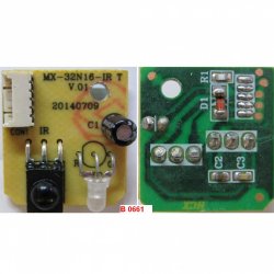 Плата фотоприёмника (IR Board) MX-32N16-IR телевизора Supra STV-LC32T550WL/STV-LC50T560FL
