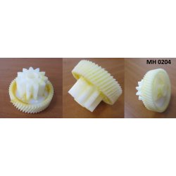 Шестерня малая d=45/26 h=32mm (большая косозубая, малая прямозубая) MGS-2091 MH0204