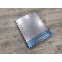 Дверь в сборе морозильного отделения (нижняя) холодильника Atlant 1704-26 (Алюминий) 381333004103