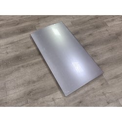 Дверь в сборе холодильного отделения (верхняя) холодильника Atlant 1704-26 (Алюминий) 381333004003