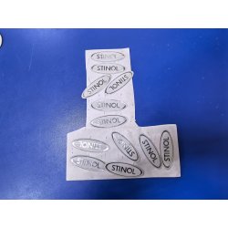 Логотип для холодильника Stinol на клеевой основе (оригинальный)