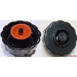 Крышка с клапаном d47x32mm бака отпаривателя Supra SBS-20..., ECON ECO-BI20... цвет чёрный