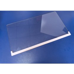 Стеклополка Бирюса нижняя (овощного ящика размер 494х282мм) с передней окантовкой Б-6 Б-8 Б-10