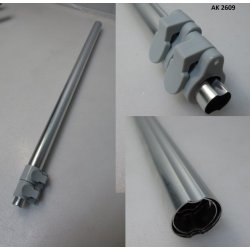 Трубка телескопическая L=1198мм D=22/16мм silver/blue-grey 3-колена отпаривателя ECON ECO-BI200...