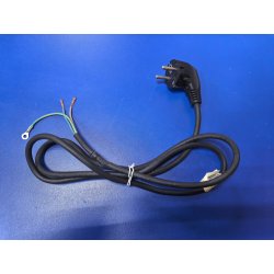 Шнур сетевой евро L-1250мм. чёрный