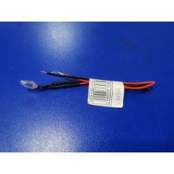 Лампа индикаторная неоновая (для любой техники) 180-240V Размер колбы 6*15мм длинна проводника-180мм