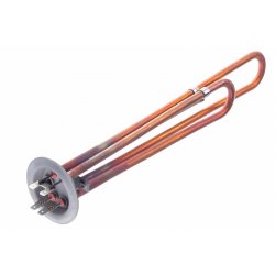 ТЭН-2,0 (1,3+0,7) RF64 медный, верт. прямой, с гайкой под анод для Thermex, 2 тр.SpT066052 в/з 10052