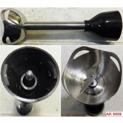 Насадка блендер погружной d62 52x190mm (металл) black для модели HBS-833 AK0809