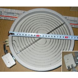 Конфорка для стеклокерамики D230mm 2300W для Ariston KRA640