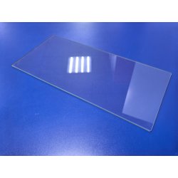 Стеклополка 401x183x4мм нижняя морозильного отделения холодильника Beko RCNK270K20W