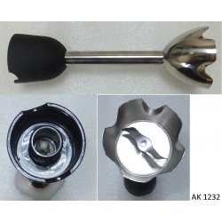 Насадка блендер погружной d66 53x208mm (металл) black для модели JVC JK-HB5035 AK1232