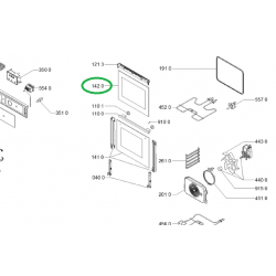Стекло двери внутреннее духового шкафа Franke FSM86HBK