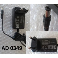Адаптер 24V 600mA (5,5mm) Блок питания для пылесосов Pioneer VC701R
