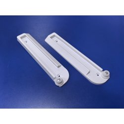 Направляющие комплект лев+прав с роликами для ящика холодильника Hotpoint-Ariston HF6200W C00855047