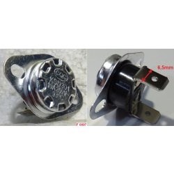 Термостат аварийный (таблетка) KSD-301 93°C 250V10A клеммы вверх термопота Supra TPS-3017 F0097