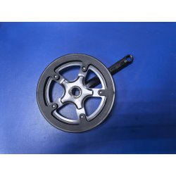 Шатун велосипедный правый (цвет чёрный, с од. звездой) JKG-152 для велосипеда Torrent Challenger