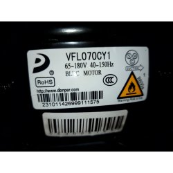 Компрессор Donper VFL070CY1 BLDC 65-180V R600 инверторный холодильника Haier HRF310WBRU