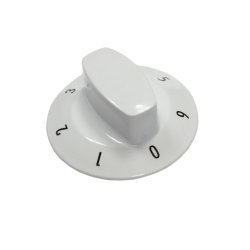 Ручка переключателя режимов конфорки Gorenje 0-9 EE180W белая 376359