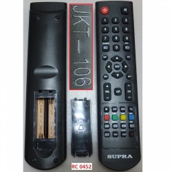 Пульт ДУ Remote Control SUPRA STV-LC32LT0020W, STV-LC32LT0075W JKT-106B-1 в/з JKT-106B-2 RC0452