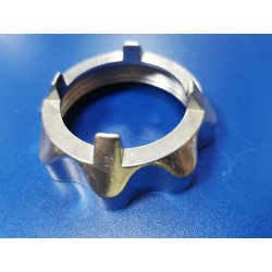 Гайка d61 50.5х22мм мясорубки Scarlett SC-149/SC-1149,Elenberg EL001,Polaris PMG1605,Econ,Leran,JVC