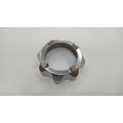 Гайка прижимная корпуса шнека мясорубки Econ ECO-1027MG/1023MG,Supra MGS-1803/1820 AK0094 в/з AK0421