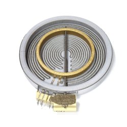 Конфорка Hi-Light D180/120mm 1700W/700W EGOдля стеклокерамики с одной зоной расширения Hansa 8043838