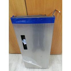 Корпус двери правой без уплотнителя и дисплея холодильника Бирюса CD466I ХО цвет нерж. Z466300000-01