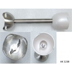 Насадка блендер погружной d64 55x202mm (металл) white silver для модели National NK-HB1225 AK1238