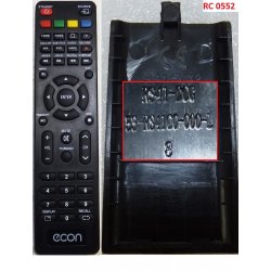 Пульт ДУ Remote Control ECON EX-39HS003B/EX-32HS001B/EX-24HS001B HY-1297 RS41-DCG RC0552