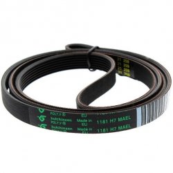 Ремень L1181 H7 чёрный MEGADYNE (с/м AL109XEU)Ariston H115 WN716 в/з C00066521