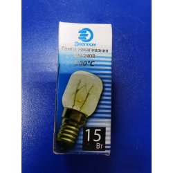 Лампа духовки E14 300C 15W H=55мм Эвапром 903448 в/з CU4409, 33CU507, LMP100UN