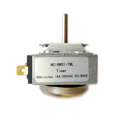 Таймер механический DKJ-Y1 60минут 16A-250V шток 16мм, MC16W01 в/з COK425UN, 8072701