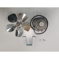 Вентилятор 5W 1300RPM 220V YJF5-13 с крыльчаткой и кроншт.для охлаждения конд-ра ларей 1375601116-09