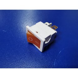 Выключатель освещения R13-0 white с оранжевой подсветк.для Витрин B600L 1338050701-09 в/з 1309080062