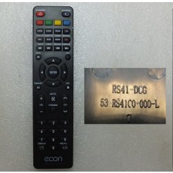 Пульт ДУ Remote Control ECON EX-24HT007B EX-32HS002W EX-32HT015B EX-39HT005B EX-40FT008B EX-43FS005B